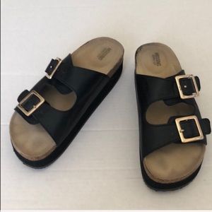 Mossimo cork buckle Nina sandals